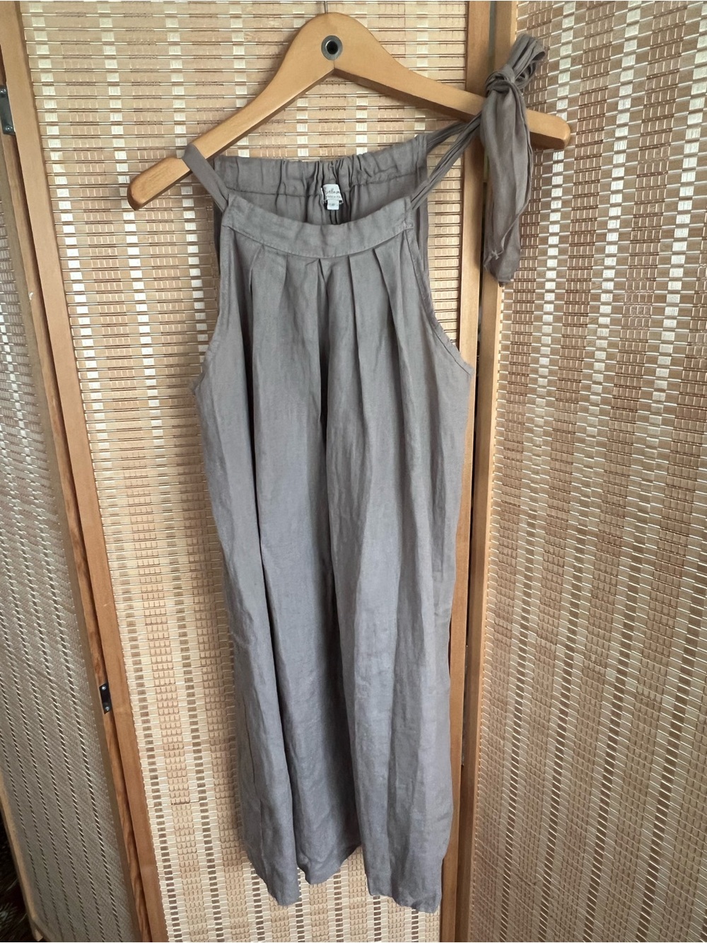 Bellambra Made in Italy 100% linen shift dress.